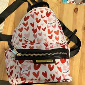 Juicy couture Valentine’s Day backpack mini
